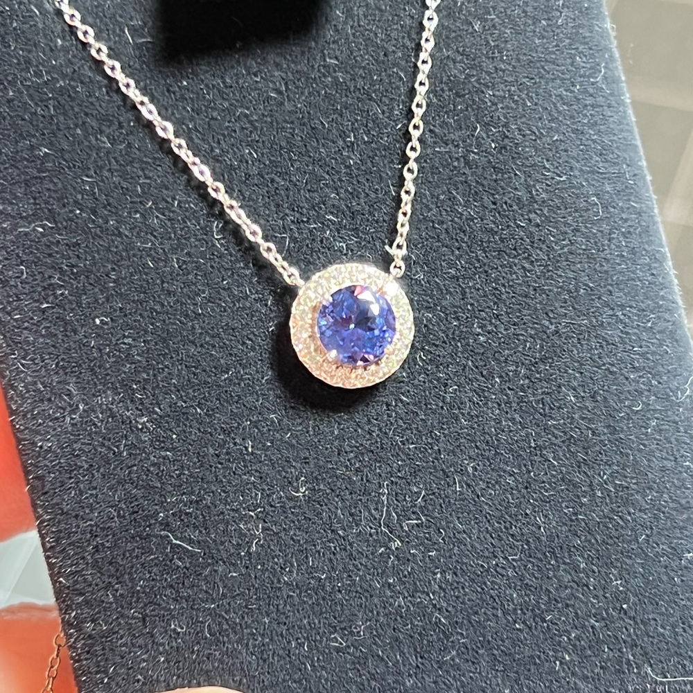 Tiffany Soleste Tanzanite Pendant